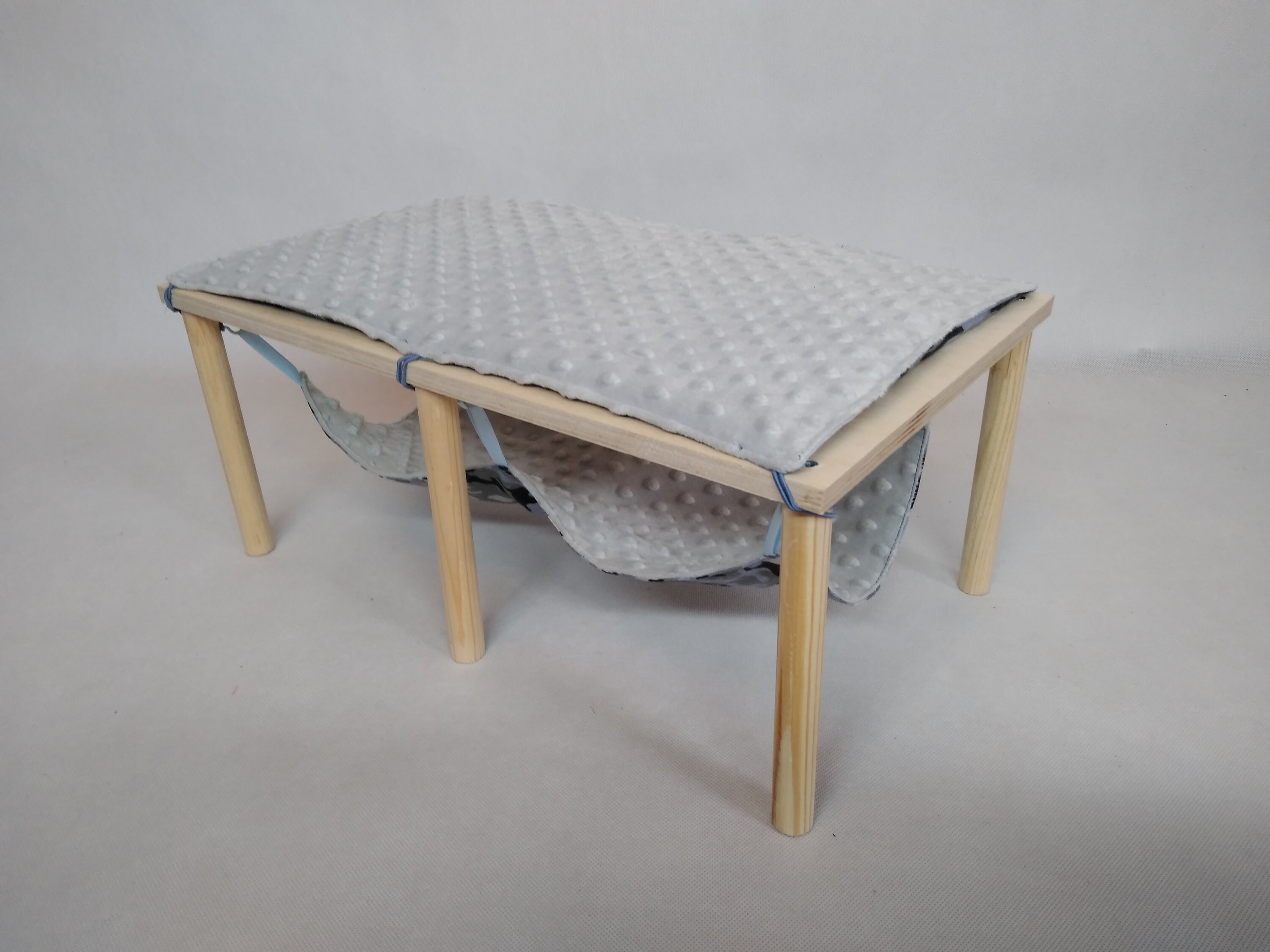 Guinea Pig Hammock Stand Woody Shelves for Rodents Wooden Etsy UK