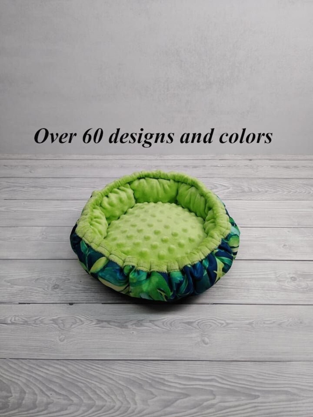 Round Bed Kitten Bed Puppy Bed Pet Pillow Guinea Pig Bed Etsy