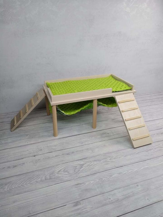 Guinea Pig Hammock Stand Guinea Pig Cage Accessories Guinea Pig Hideout Wooden Accessories for Small Pets Etsy Canada