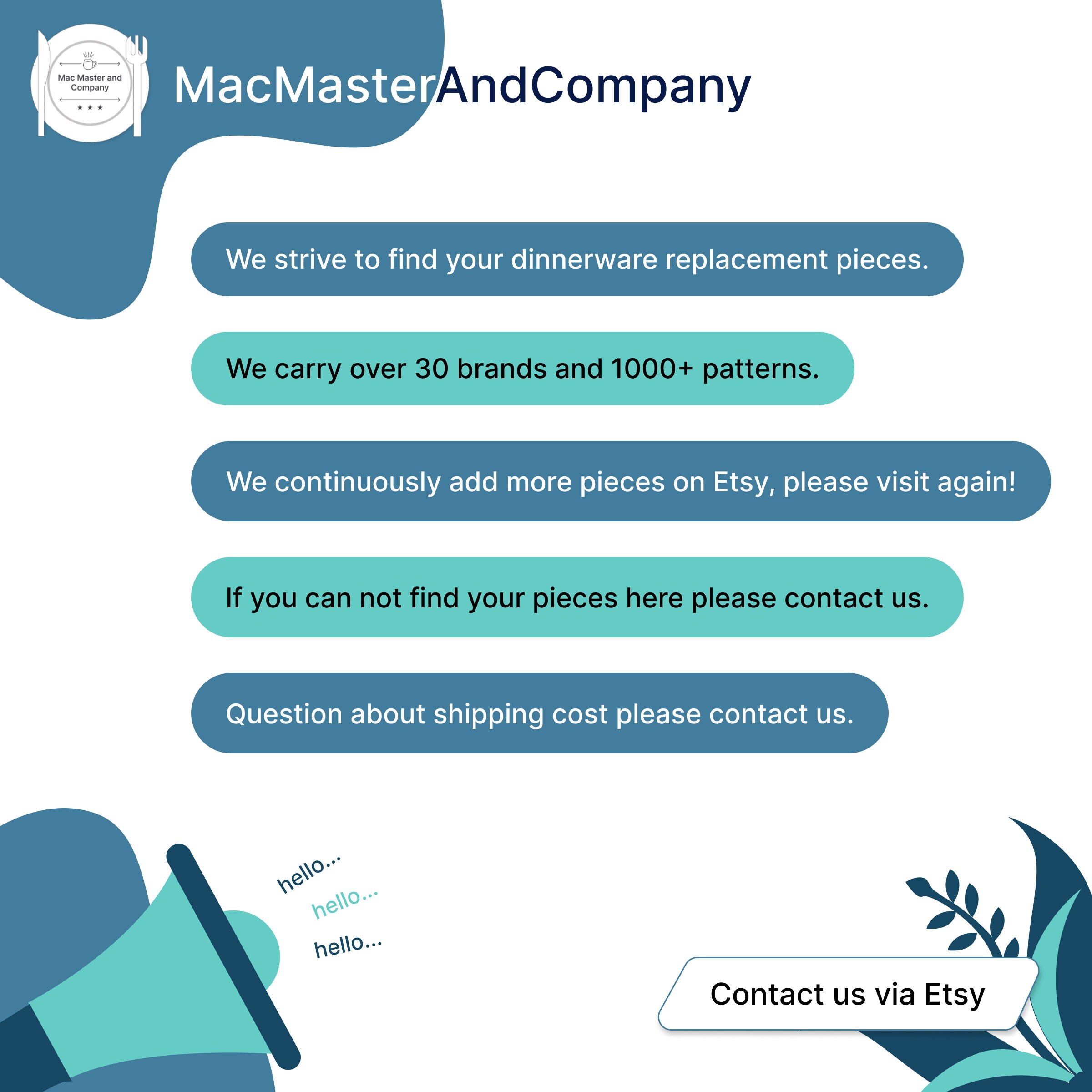 222 Fifth Adelaide Blue and White Square Dinner Plates Square Salad