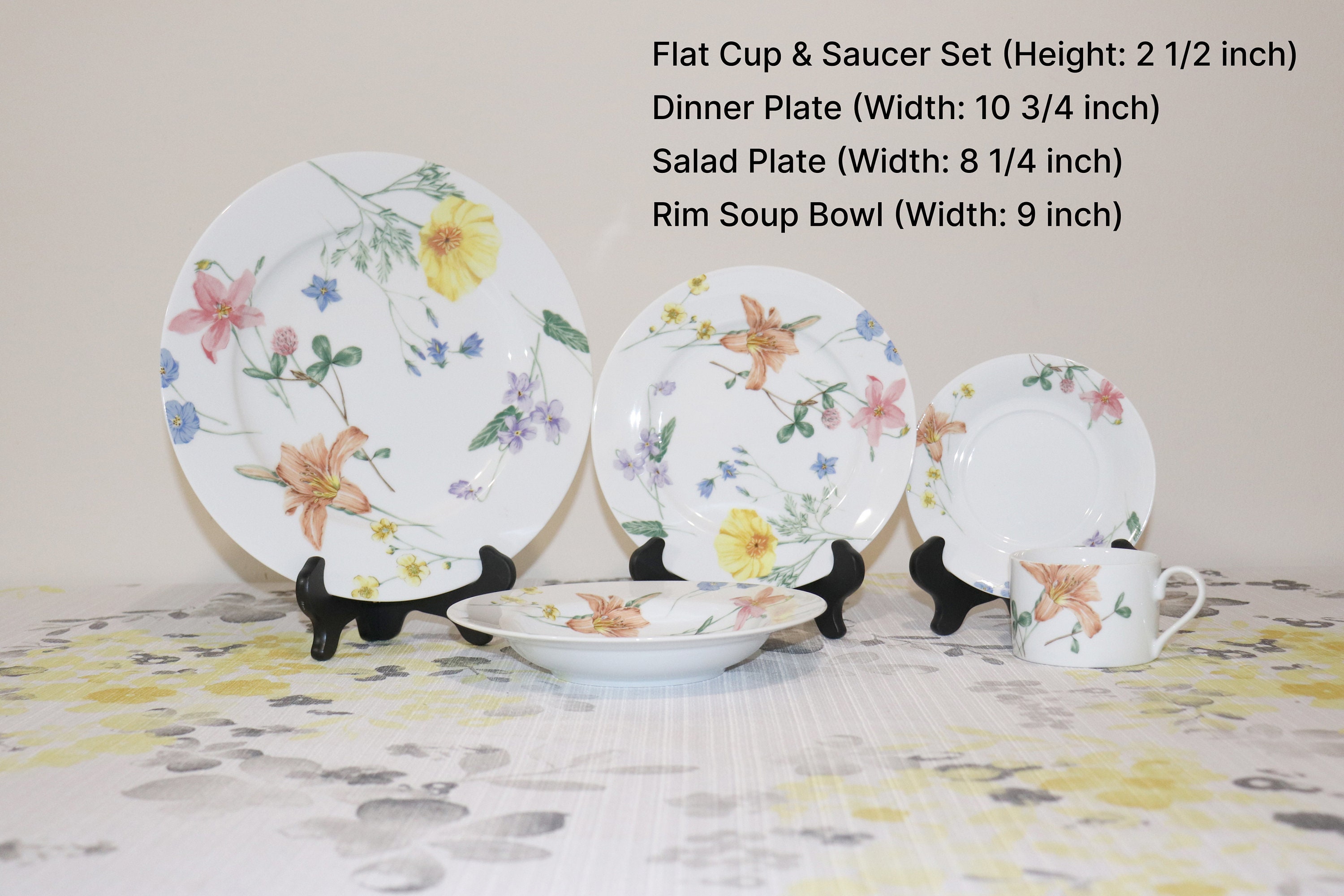 Mikasas Whole Wheat Chop, Dinner Plates, Salad Plates, 9 Bowl, Salt Shaker,  Soup and Cereal Bowls, Lid for Butter Dish, Cups & Saucers 