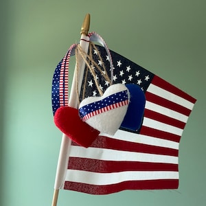 Independence Day | 4th of July | Patriotic decorations | 4th of July Decor | Veterans Day | American flag | USA | Patriotic Ornaments