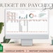 Budget by Paycheck Spreadsheet | Paycheck Budget Spreadsheet | Google Sheets Budget Template | Finance Tracker | Budget Sheet | Boho