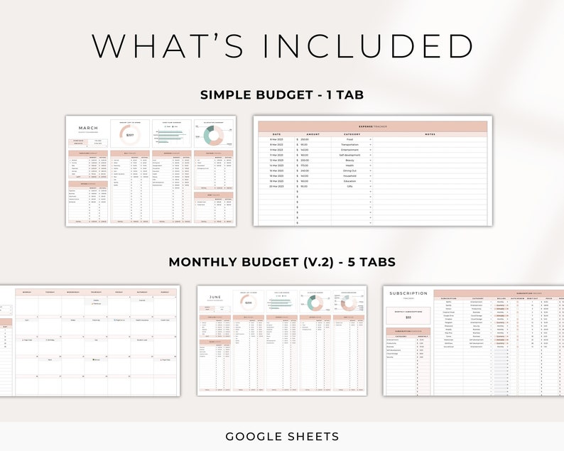 PLR Spreadsheets Bundle for Google Sheets Master Resell Rights Commercial License PLR Templates Budget Spreadsheets image 8