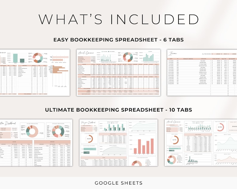 PLR Spreadsheets Bundle for Google Sheets Master Resell Rights Commercial License PLR Templates Budget Spreadsheets image 4