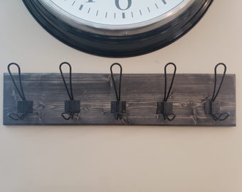 Coat Rack wall mount, Catch-All Wall Hook, Coat Hooks, Coat Hanger