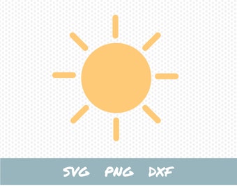 Sol SVG | Solsken clipart | boho sol vektor | omedelbar digital nedladdning