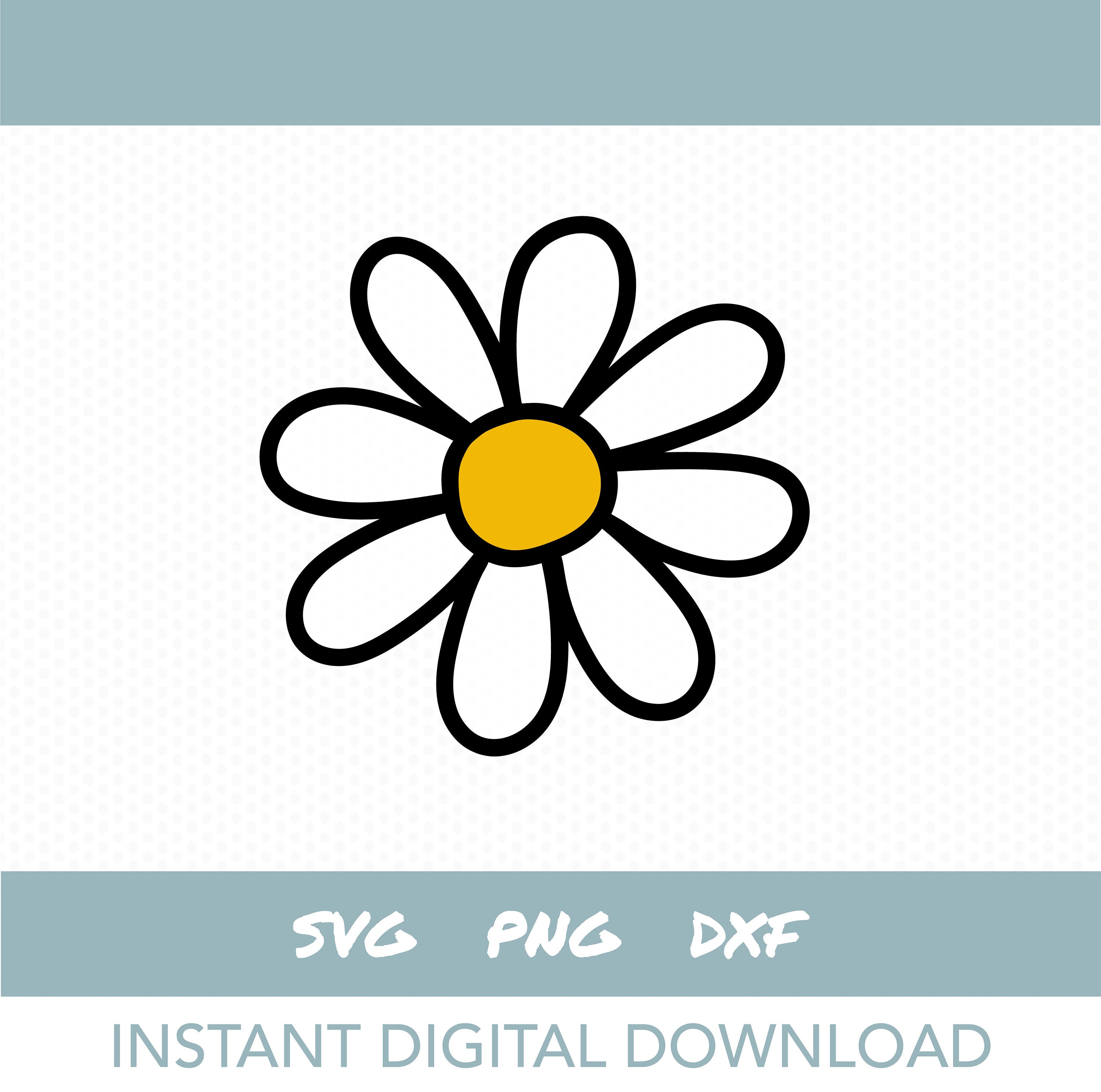 Flower Svg Flower Clipart Daisy Flower Png Floral Big Flowers | Sexiz Pix