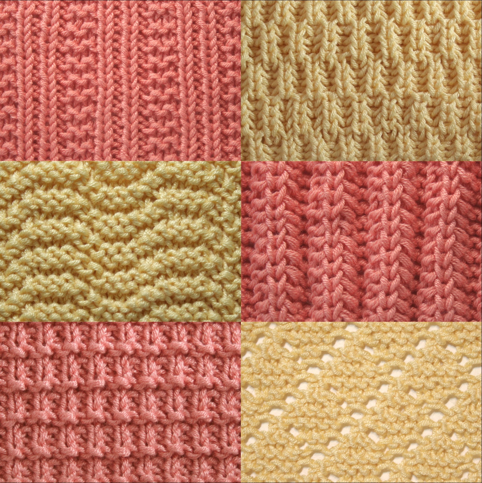 Knitting stich patterns ebook reversible knit stitches pdf Etsy