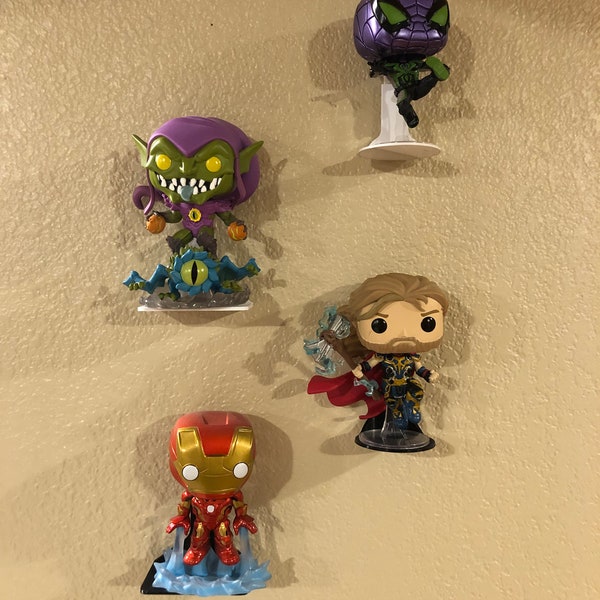 Wall Mount Display for Unboxed Vinyl Figures