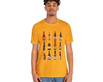 Hot Sauce Shirt, Funny Food Lover T-Shirt, Spicy Food Gift, Hot Sauce Collector Tee, Foodie Gift, Chili Lover Shirt, BBQ Gift