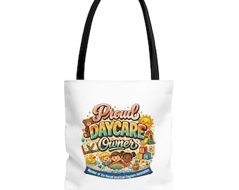 Proud Daycare Owner Tote Bag | Classroom Illustration
