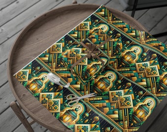 Eid Mubarak Wrapping Papers, Islamic Gift Wrap, Muslim Gifts, Eid Gift, Ramadan Ideas, Modern Eid Wrapping Paper, Gift for Muslims