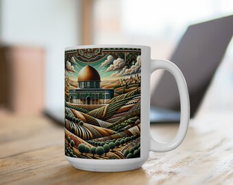 Palestinian Landscapes Ceramic Mug 15oz