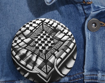 Pin de Palestina Libre - Pin de Fin de la Ocupación - Pin de Libertad y Paz - Botón de Justicia y Libertad - Pin de Fin del Genocidio - Pin de Fin de la Ocupación