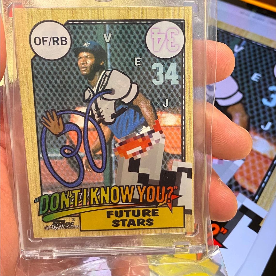 Bo Jackson Art 1987 Topps Future Stars No. 170 Card Bundle Etsy