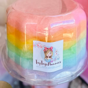 Cotton Candy Cake