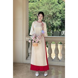 cream boho dress maxi Lace Dress-Cream L Evangeline | 3D Wildflower Cream Yellow Small. YGroup_pauline-long size:10 Yrs