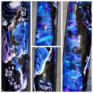 Alice in wonderland - down the rabbit hole tumbler - Alice- gifts - christmas