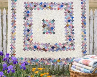 Antique Irish Chain Quilt