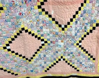 Antique Irish Chain Quilt