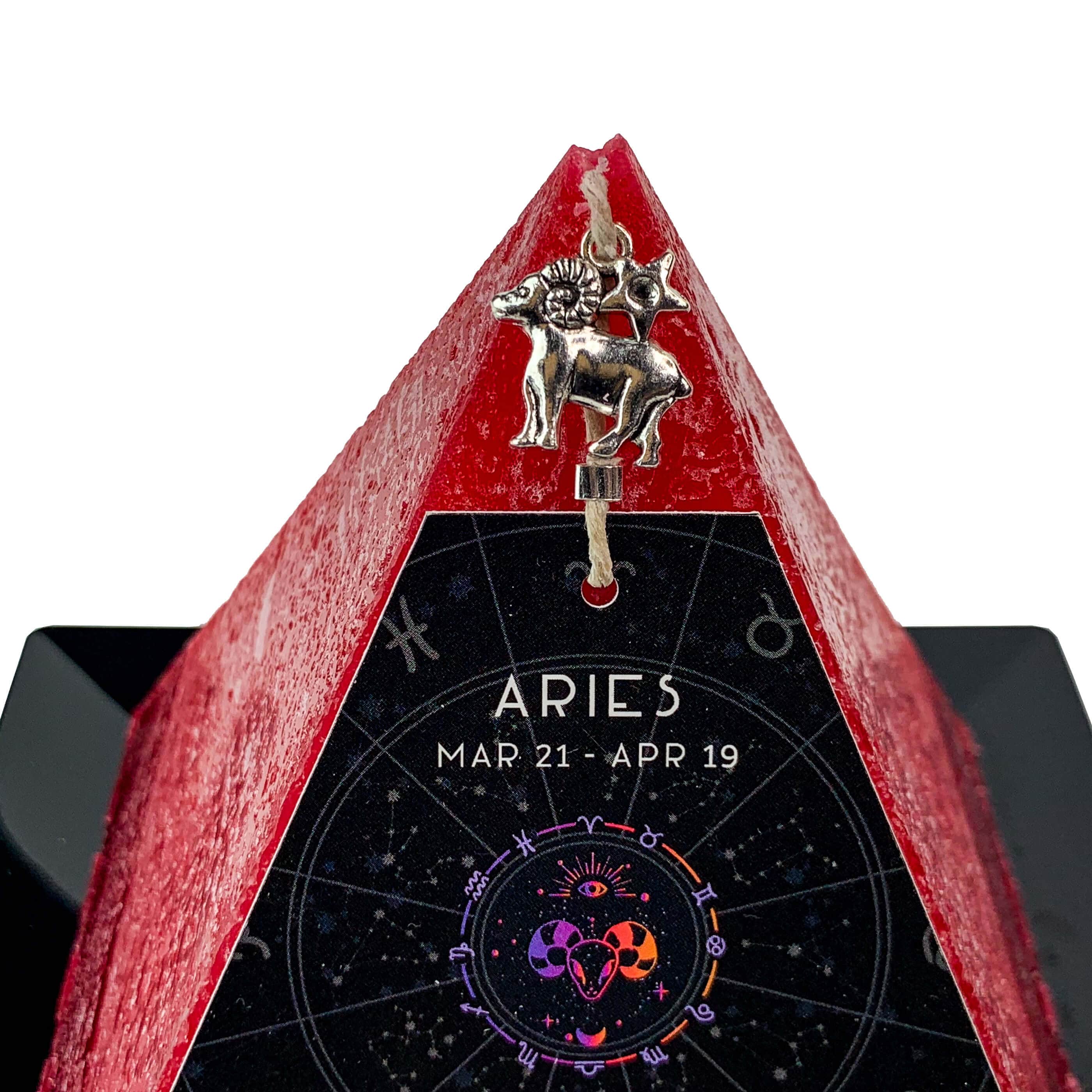 Zodiac Custom Candle Unique Pyramid Candles Cool Birthday Etsy