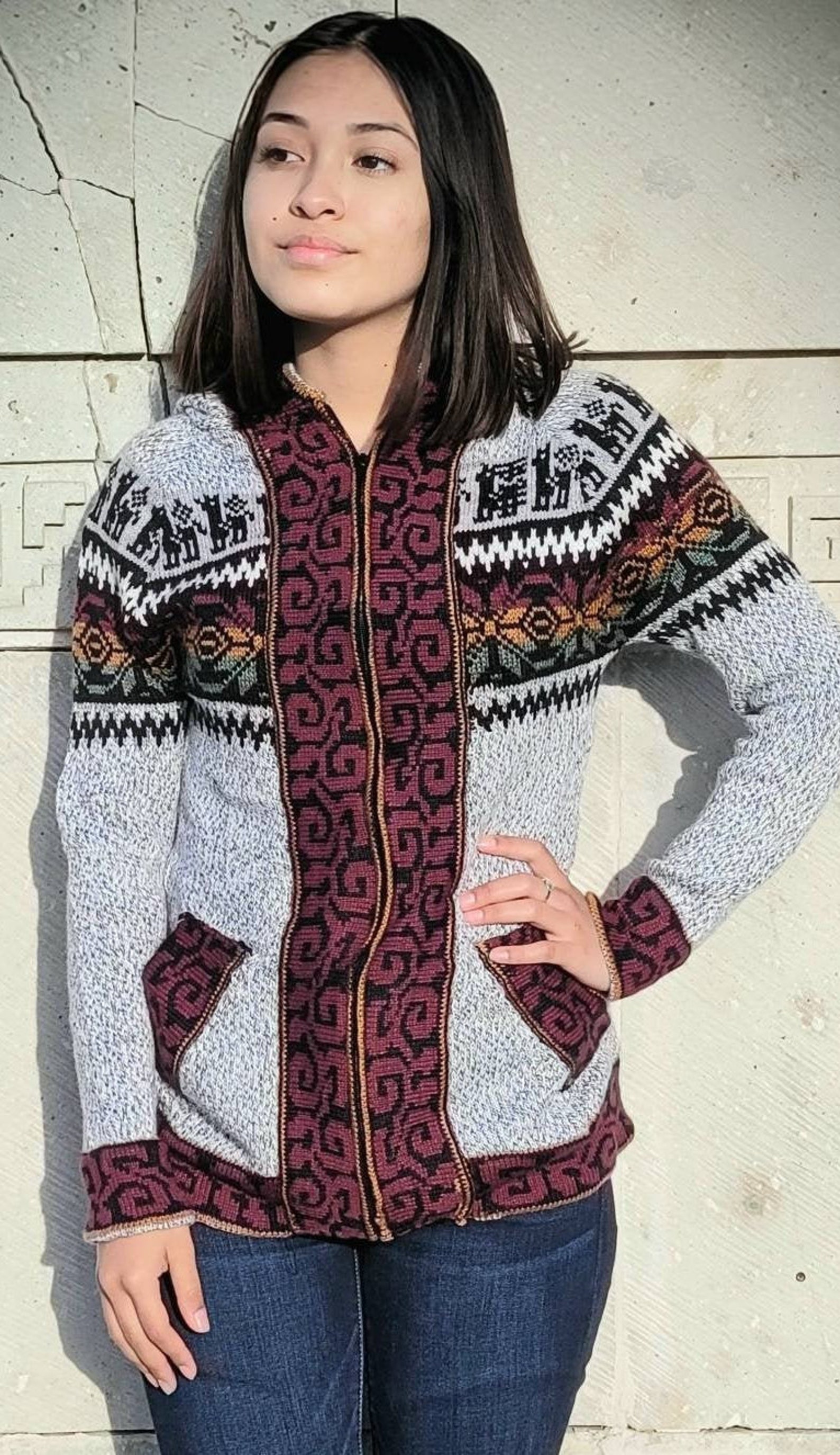 mexican sweater women's