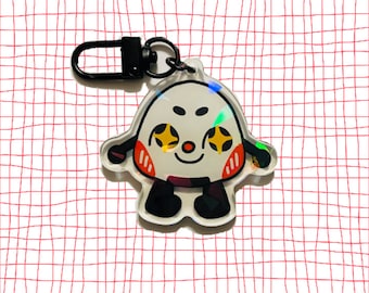 Onigiri Tune of Praise {Acrylic Keychain} Onigiri Tune of Praise {Acrylic Keychain}