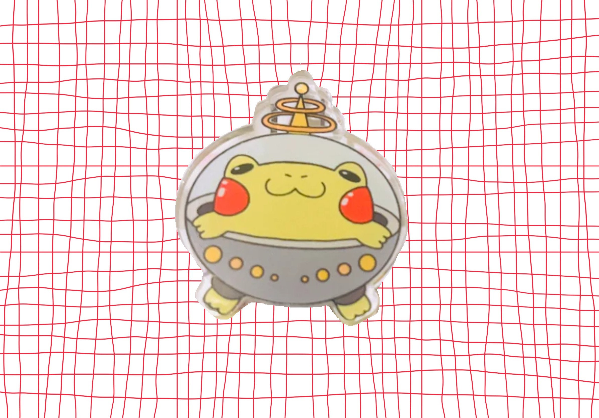 Space Frog Pin | Alien Frog Pin | Chubby Frog | UFO Frog Pin | ALIENS ...