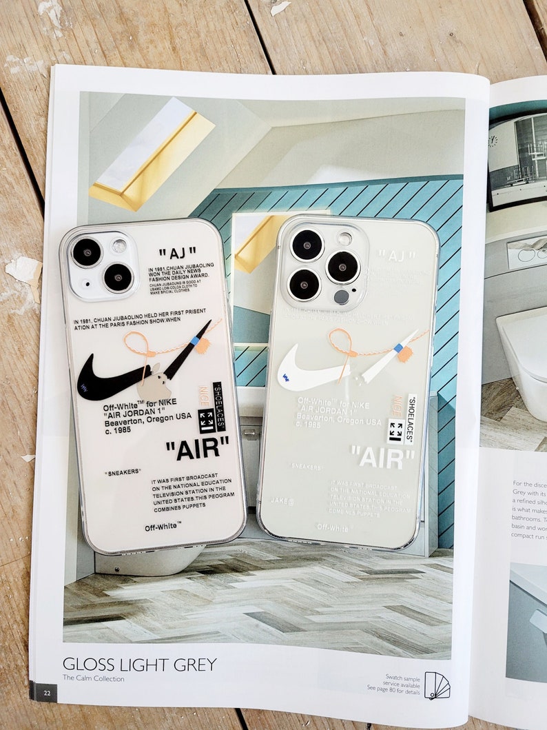 Branded Designer iPhone Case available for iPhone 14 series | Available in White and Black now! 