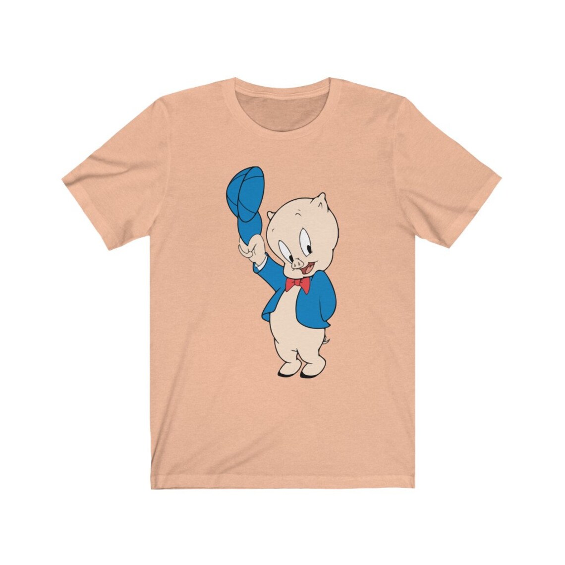 Porky Pig Unisex Jersey Short Sleeve Tee Shirt Warner Bros Etsy