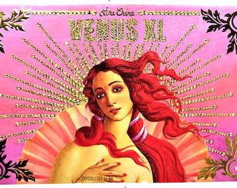 Bling Any Makeup Palette Austrian Crystals Lime Crime Venus XL Makeup Crystallized Eye Shadow Bedazzled Gold Cosmetics Bedazzled Custom