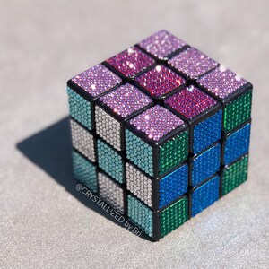 Swarovski cube hotsell