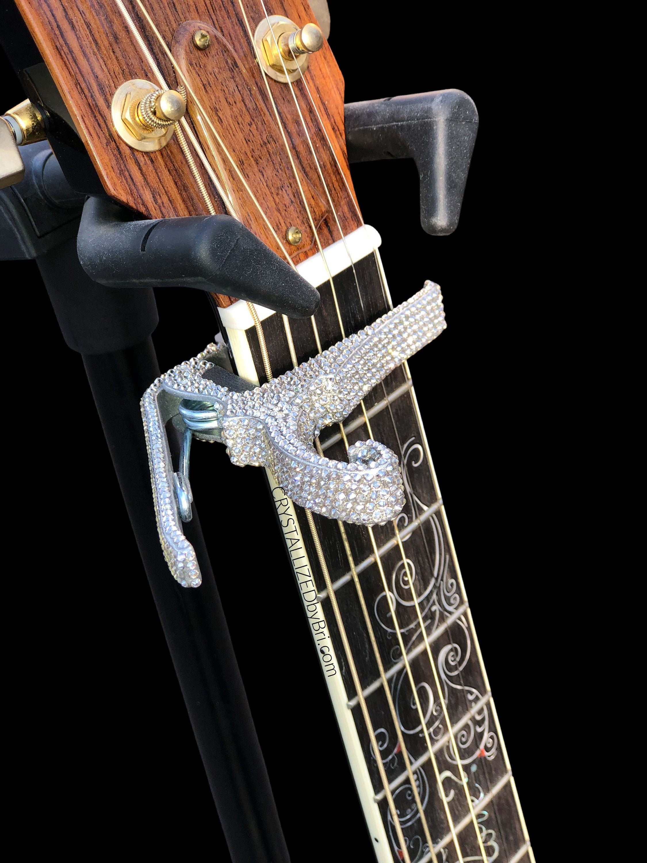 Multi Capo pour Guitare - Électrique - Acoustique - Capodastre de Luxe -  Design