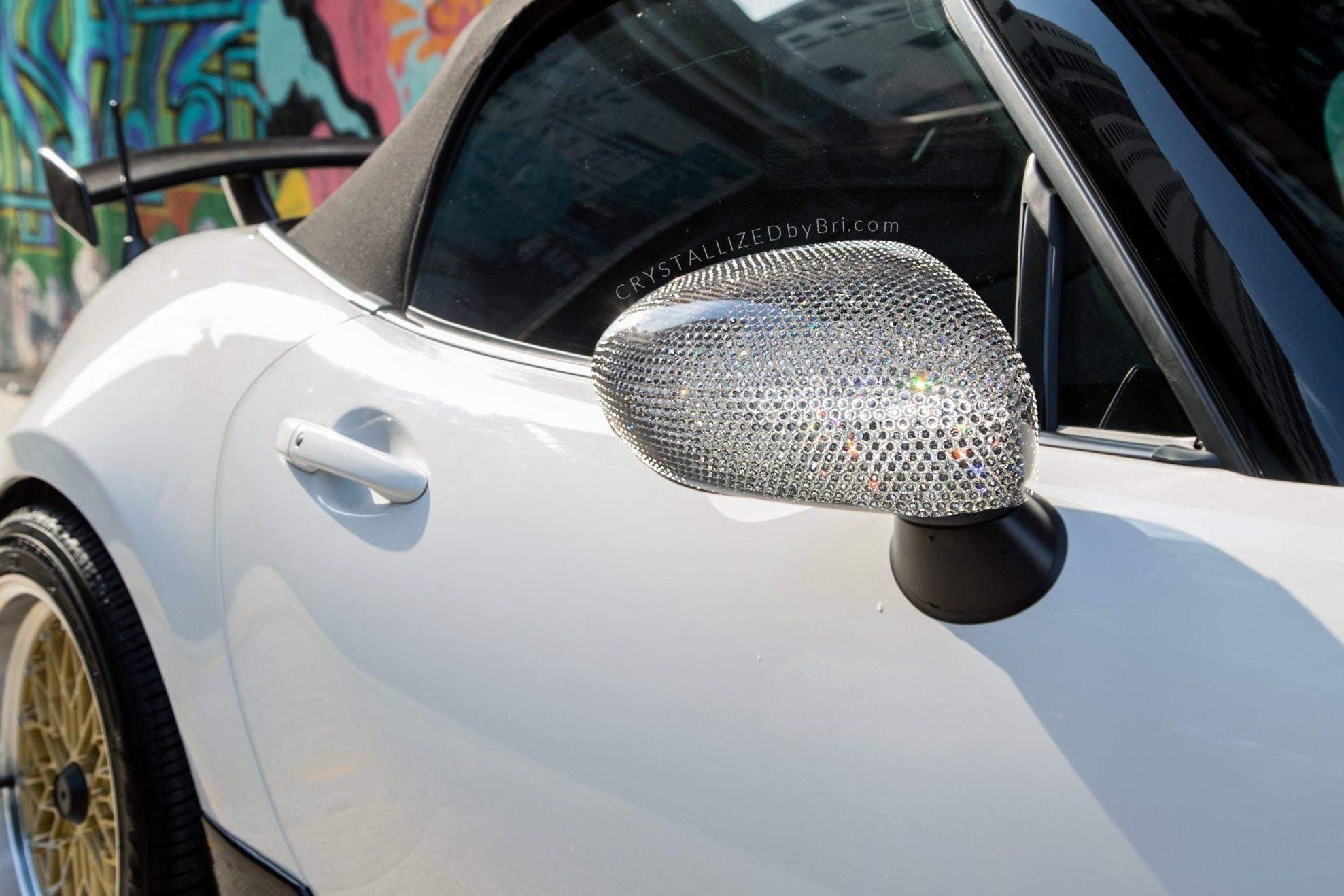  LHEVEN Autocollant décoratif en diamant pour volant de voiture  compatible avec Mazda, emblème de volant de voiture Bling Bling Accessoires  d'intérieur Compatible avec Mazda 3, 6, cx-3, cx-4, cx5, cx9