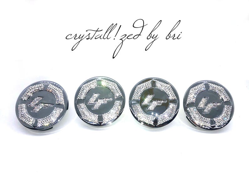 Personalized Austrian Crystal Center Caps Custom Bling Wheels ...