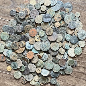 Ancient Coins! Roman’s, Greek, Byzantine Empire Etc. Coin Lots. Bronze & Coppers. 600+ Years Old