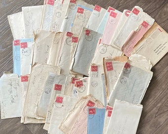 Vintage Letters- Personal Handwritten/Typed Documents. Stamped Envelopes. Varying Years. Pride Notes/Correspondence-Handwritten Personal