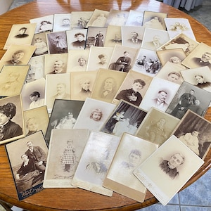 Photos anciennes. Éphémères en papier/pièces de scrapbooking vintage des années 1860-1910. Carte de visite, CDV, Journal indésirable, Artisanat - Art, Photo Notes manuscrites