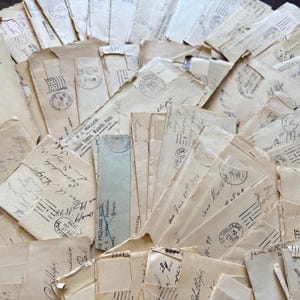 Lettres des années 1800 - Documents personnels manuscrits anciens. Enveloppes vintage. Capsules anciennes « Sans cachet »/Lots manuscrits par correspondance