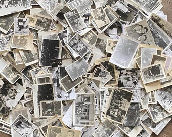 PEOPLE/GROUPS. Vintage Photos-Antique Paper Ephemera/Scrapbooking Pieces-Cabinet Card, CDV,Junk Journal,Craft Lot- Snaps. Polaroid/Film