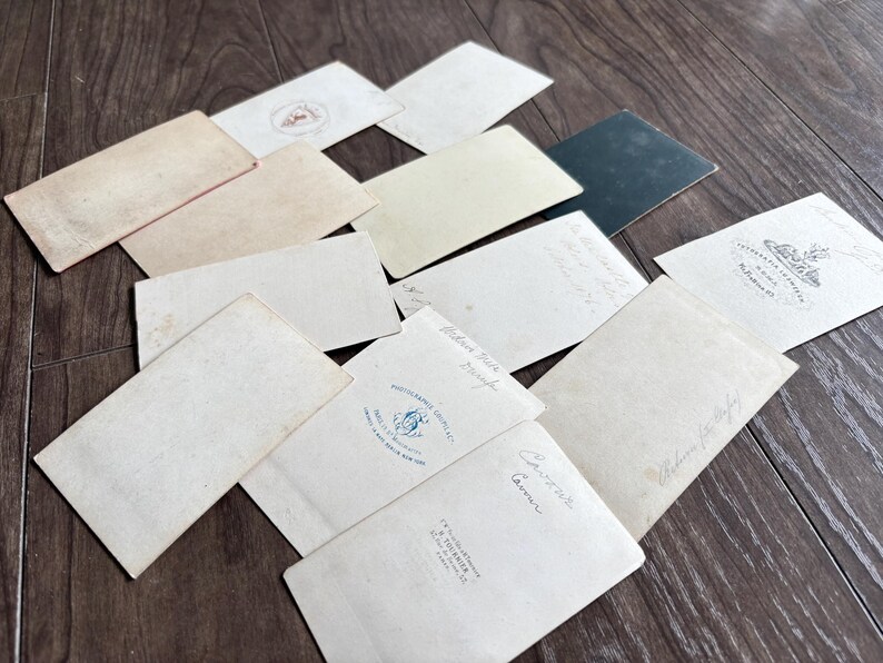 Notes 1900s Antique/vintage Photo Lot! 1800s-1900s. Vintage Paper Ephemera ...