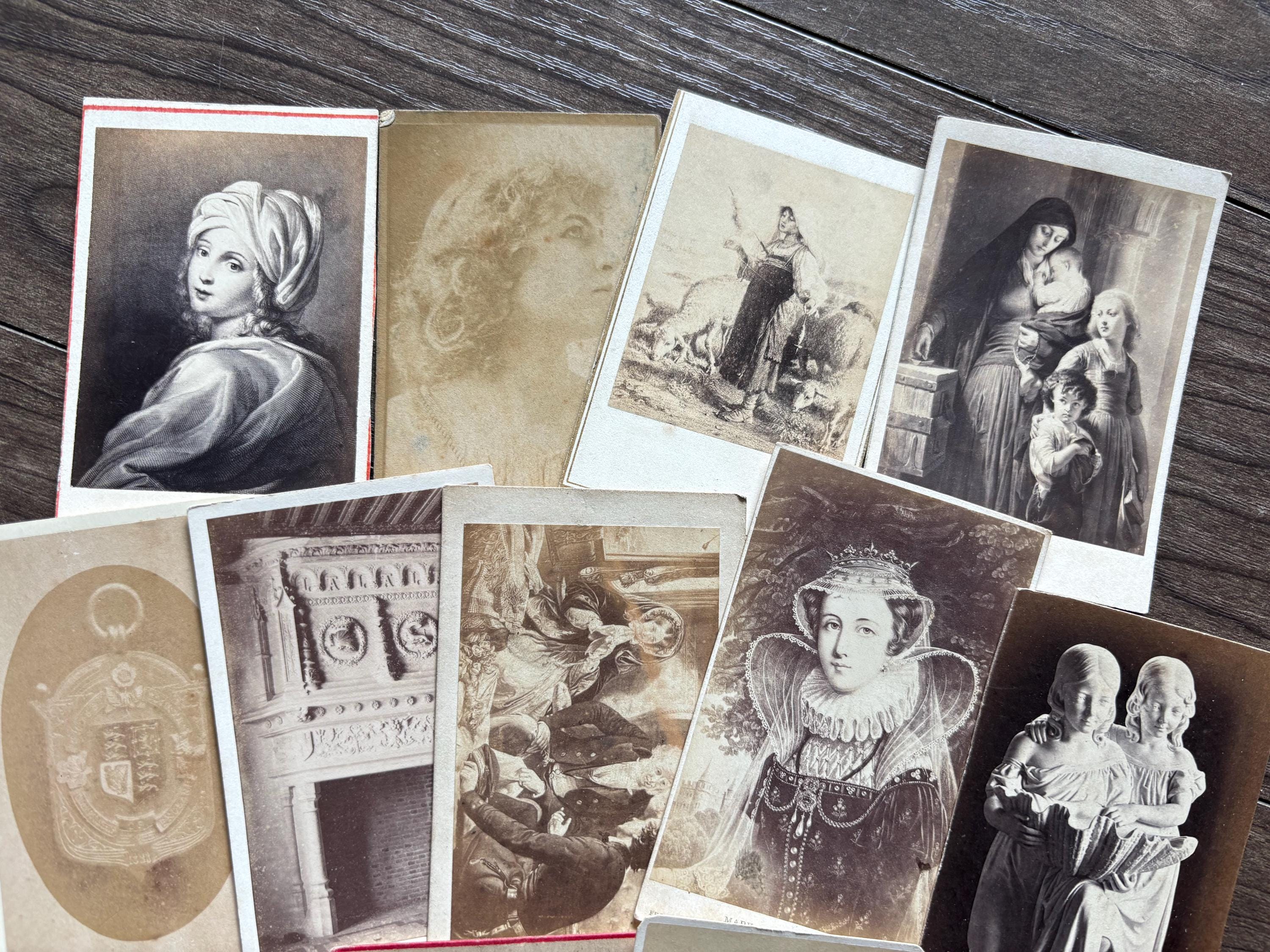Paper Notes 1900 Antique/vintage Photo Lot! 1800s-1900s. Vintage Paper Ephemera ...
