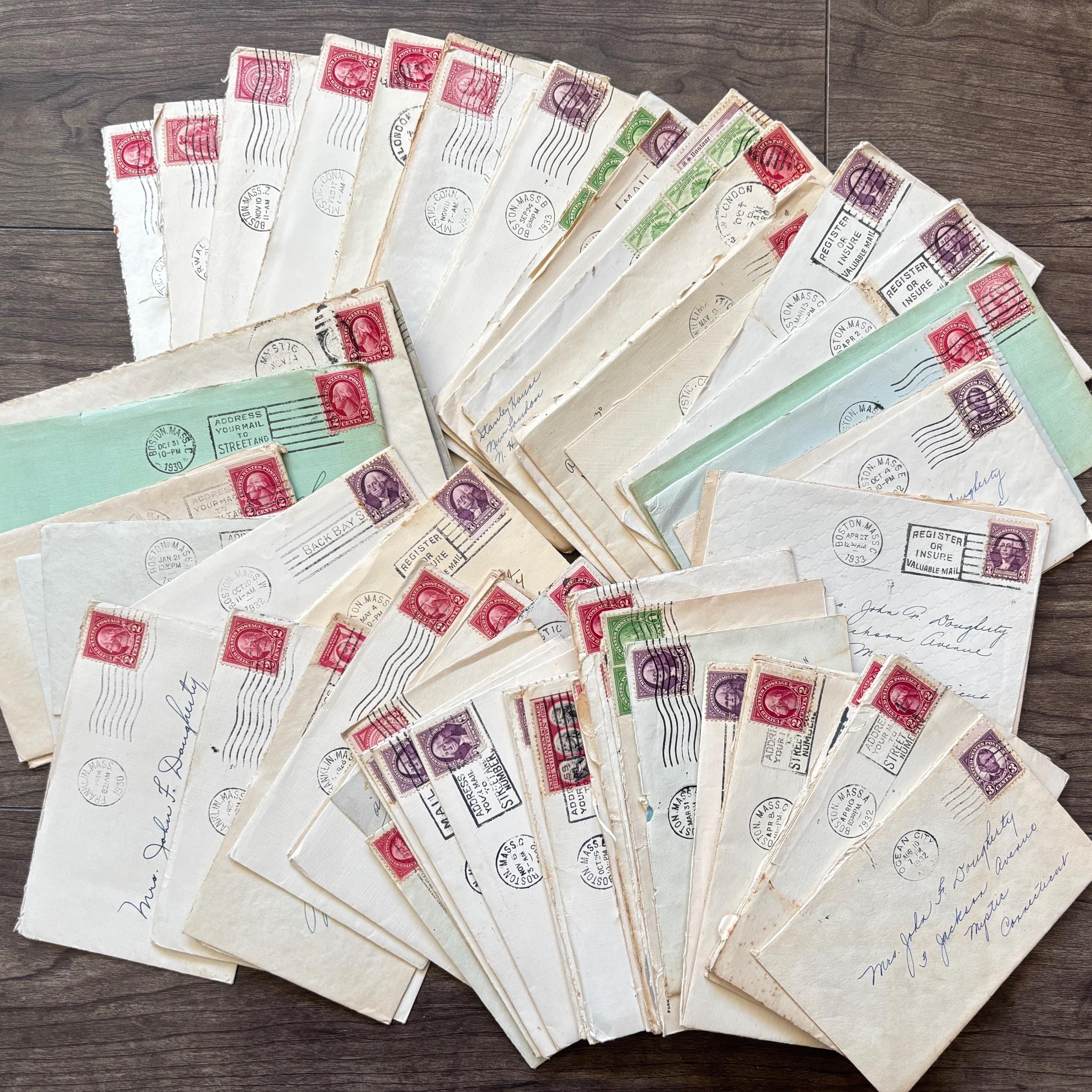 1920年代/30年代の家族の手紙 - アンティーク/ヴィンテージの手書きの