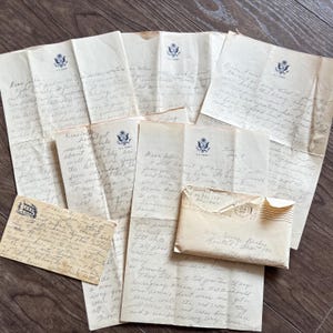 WW2  Letter Lot. 1940s- Handwritten/Typed Documents-Stamped Envelopes. Varying Years. Notes/Correspondence- Historic Lot. Ephemera, Crafts