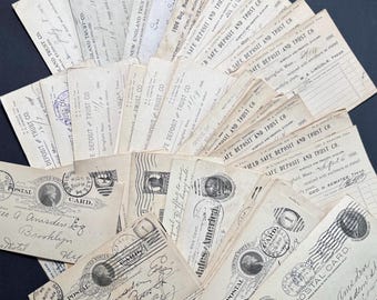 5) Antique Postal Cards. Late 1800’s. Handwritten Documents- Stamped Envelopes. Pride Notes/Advertising-Letters. Scrapbooking Journal Lots