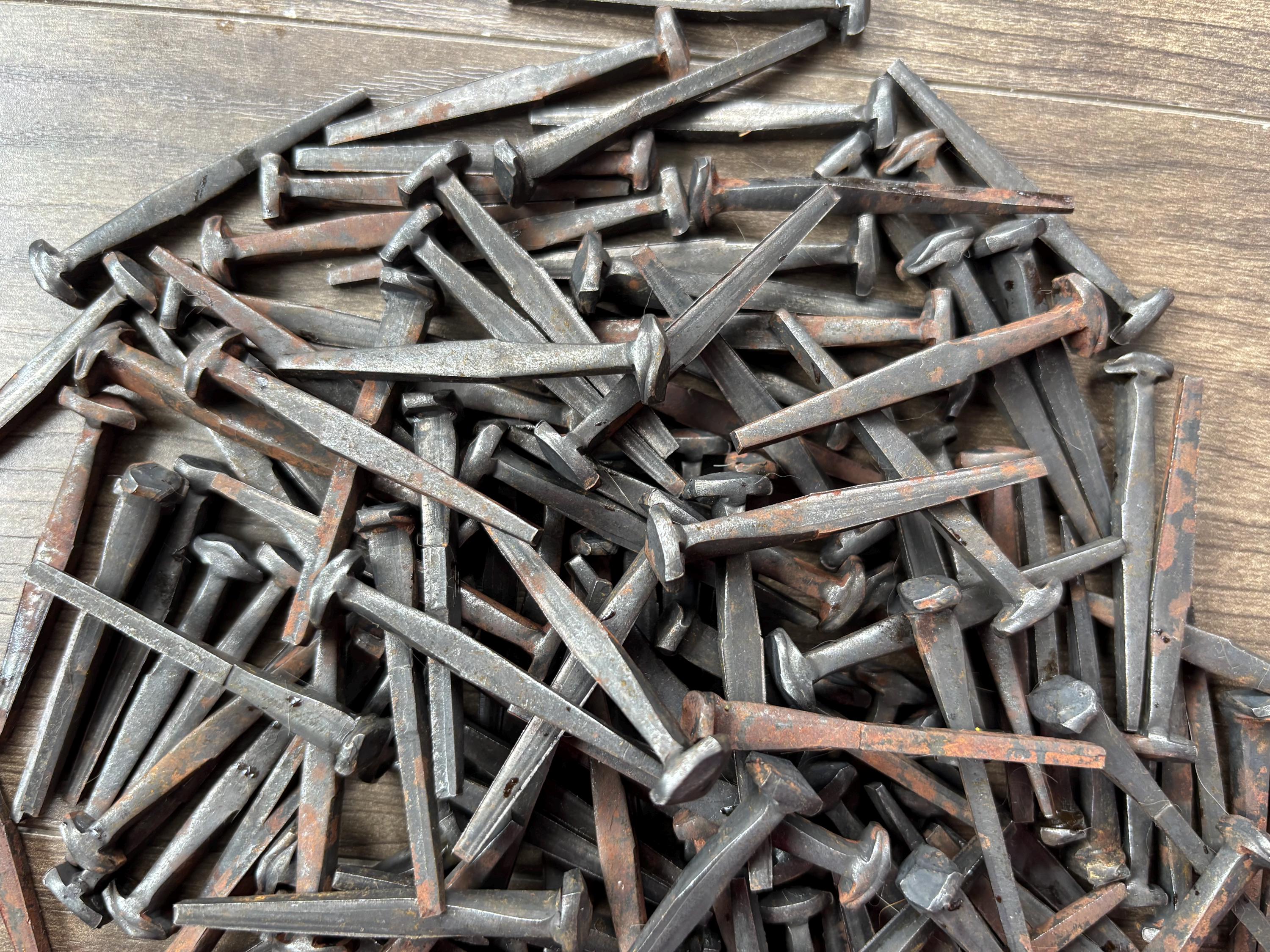 Rustic Shutter Nails Antique/vintage Style Square Nails: Rustic 2-inch Rosehead Nails ...