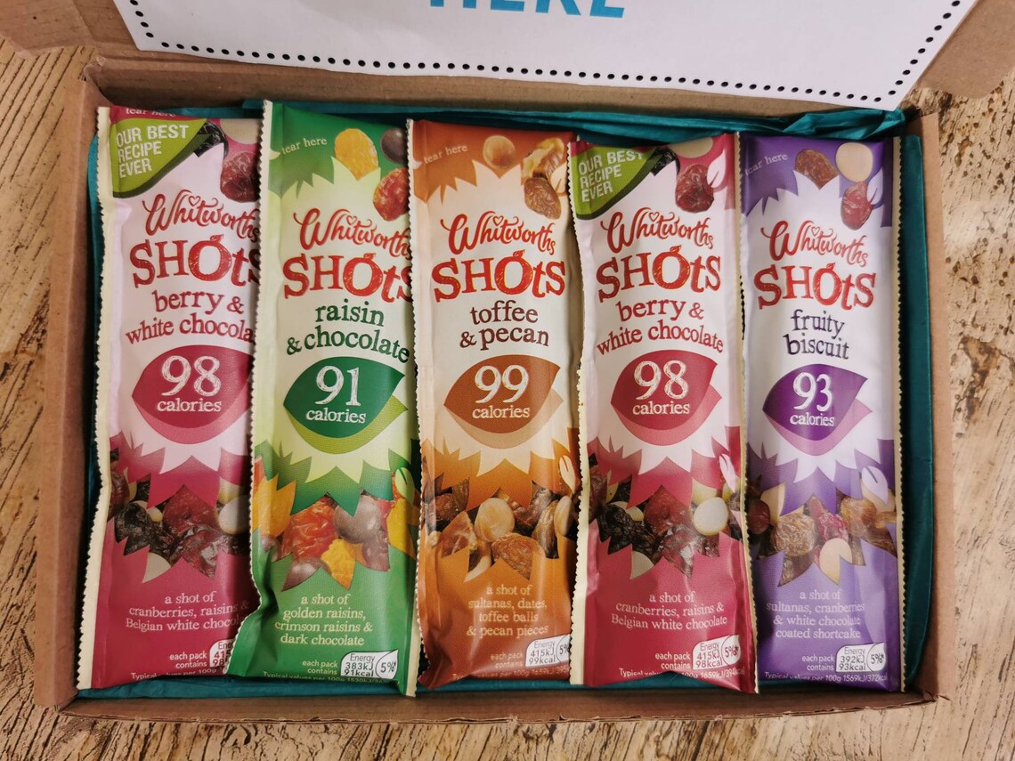 Fruit Nut and Chocolate shots low calorie treats Etsy