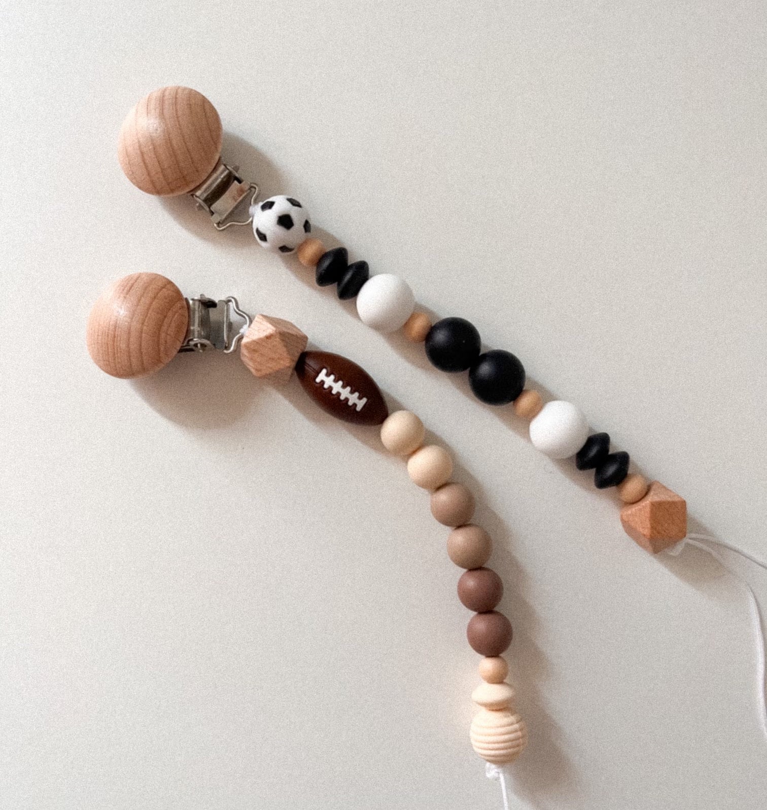 SPORTS Pacifier Clip - Etsy