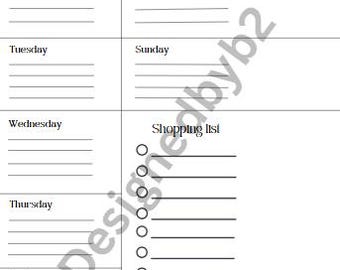 Meal planner
